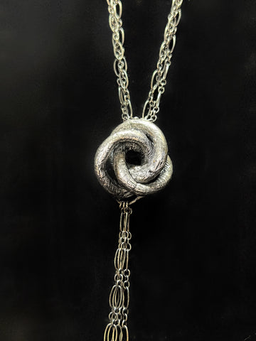 ALGERIAN LOVE KNOT NECKLACE - SILVER METAL CLAY - AUGUST 24TH - 9AM - 5 PM