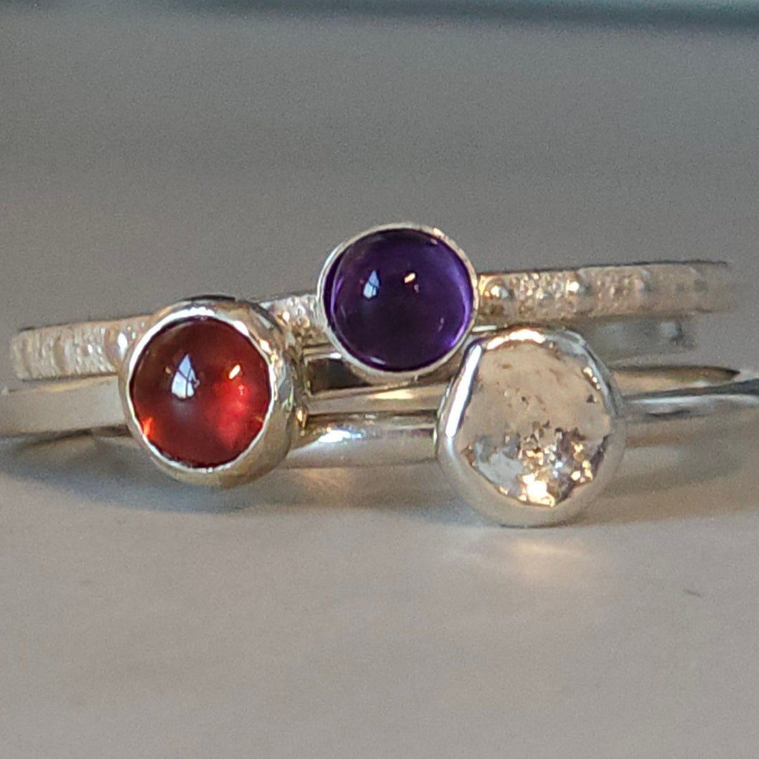BEZEL STACKING RING - BEGINNER JEWELRY MAKING